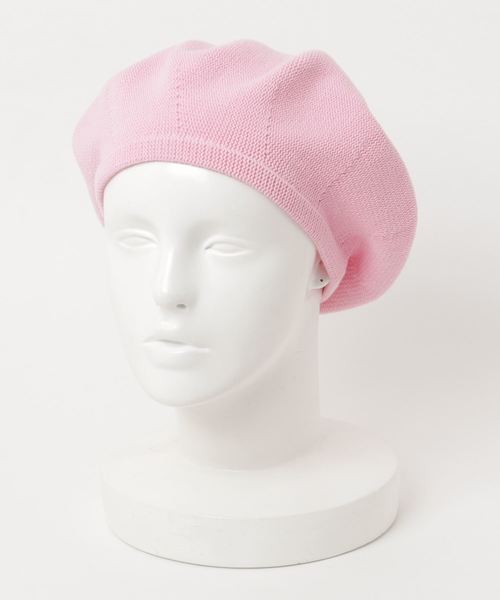 MERLOT(メルロー)の「ルーズカラーベレー帽6289(ハンチング/ベレー帽・レディース・ネイビー/アイボリー/ライトブルー/ブラック/ピンク/イエロー/グレー/イエロー系その他/ベージュ・FREE)」の9枚目の写真