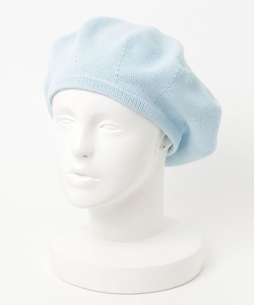 MERLOT(メルロー)の「ルーズカラーベレー帽6289(ハンチング/ベレー帽・レディース・ネイビー/アイボリー/ライトブルー/ブラック/ピンク/イエロー/グレー/イエロー系その他/ベージュ・FREE)」の5枚目の写真