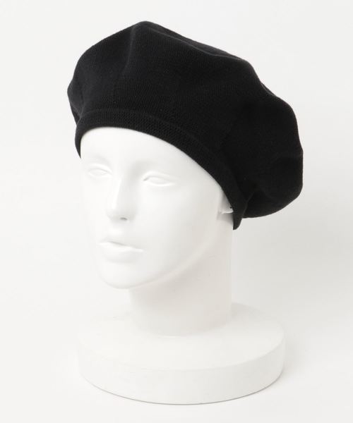 MERLOT(メルロー)の「ルーズカラーベレー帽6289(ハンチング/ベレー帽・レディース・ネイビー/アイボリー/ライトブルー/ブラック/ピンク/イエロー/グレー/イエロー系その他/ベージュ・FREE)」の1枚目の写真