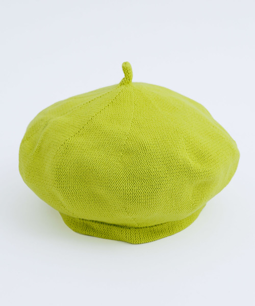 MERLOT(メルロー)の「ルーズカラーベレー帽6289(ハンチング/ベレー帽・レディース・ネイビー/アイボリー/ライトブルー/ブラック/ピンク/イエロー/グレー/イエロー系その他/ベージュ・FREE)」の8枚目の写真