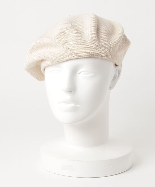 MERLOT(メルロー)の「ルーズカラーベレー帽6289(ハンチング/ベレー帽・レディース・ネイビー/アイボリー/ライトブルー/ブラック/ピンク/イエロー/グレー/イエロー系その他/ベージュ・FREE)」の11枚目の写真