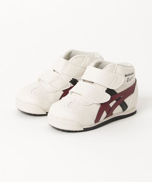 Onitsuka Tiger（オニツカタイガー）の「MEXICO Mid Runner KIDS / メキシコ　ミッドランナー キッズ（スニーカー・キッズ・ネイビー/オートミール/ホワイト/シルバー/アイボリー・15 /13/16/14.5/13.5/12）」の3枚目の写真