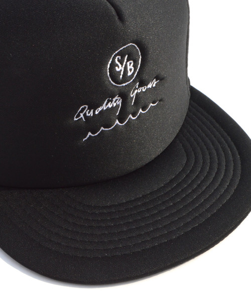 SURF/BRAND（サーフブランド）の「別注：SURF/BRAND TEAM SNAP BACK CAP（キャップ・メンズ・ホワイト/ブラック/ブルー・FREE）」の6枚目の写真