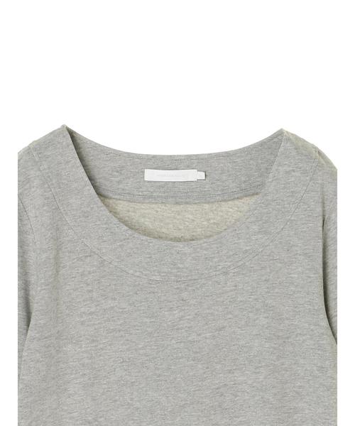 AMERICAN HOLIC(アメリカンホリック)の「・クルーネック切り替え半袖カットプルオーバー(Tシャツ/カットソー・レディース・ブラック/オフホワイト/杢グレー/キャメル・M/L)」の13枚目の写真