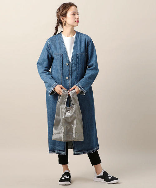 BEAUTY&YOUTH UNITED ARROWS(ビューティーアンドユースユナイテッドアローズ)の「BY メタリックチュールショップバッグ о(エコバッグ/サブバッグ・レディース・ゴールド/シルバー・FREE)」の7枚目の写真