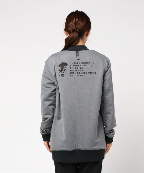 Hurley (ハーレー)の「W ELONGATED RVSB BOMBER JKT/ハーレー ジャケット アウター(その他アウター・レディース・ブラック・SMALL/X-SMALL)」の5枚目の写真