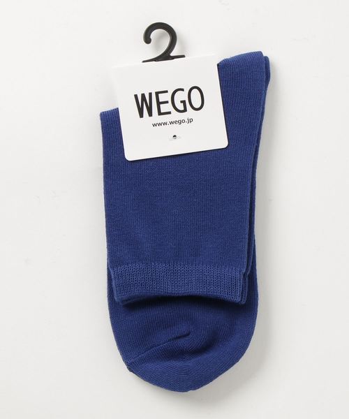 WEGO（ウィゴー）の「WEGO/無地ソックス（ソックス/靴下・レディース・レッド/マスタード/ダークグリーン/パープル/ワイン/ブラック/ライトグレー/ホワイト/ベージュ/ブラウン/ブルー/ピンク・FREE）」の7枚目の写真