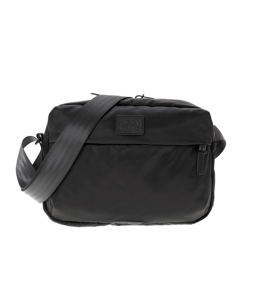 Manhattan Portage BLACK LABEL（マンハッタンポーテージ　ブラックレーベル）の「TWILL SHERMAN SQUARE BAG（ショルダーバッグ・メンズ・ブラック・SMALL）」の5枚目の写真