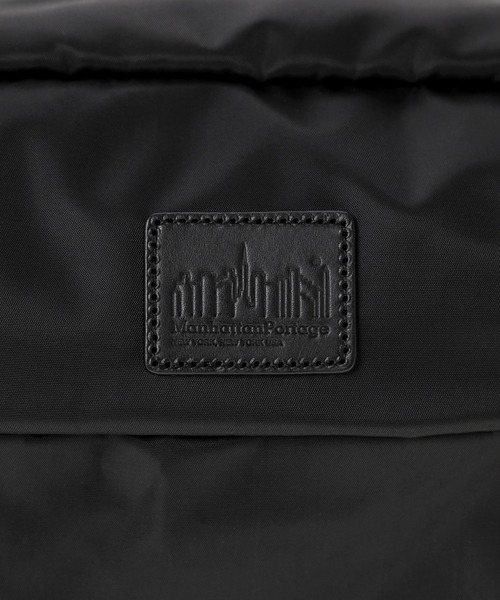 Manhattan Portage BLACK LABEL（マンハッタンポーテージ　ブラックレーベル）の「TWILL SHERMAN SQUARE BAG（ショルダーバッグ・メンズ・ブラック・SMALL）」の14枚目の写真