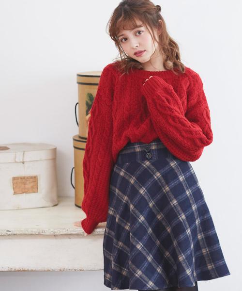INGNI(イング)の「チェック柄フレアミニ/スカート(スカート)」 - WEAR INGNI(イング)の「チェック柄フレアミニ/スカート(スカート)」 - WEAR