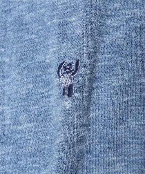 coen（コーエン）の「ウラケダブルジップカットブルゾン（パーカー・メンズ・ネイビー/ブラウン/ダークグレー・MEDIUM/SMALL/LARGE/X-LARGE）」の12枚目の写真