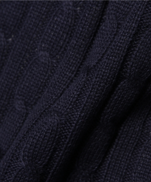 WEGO(ウィゴー)の「WEGO/ケーブルニット(ニット/セーター・メンズ・グリーン/グリーン系その他/ブルー/サックスブルー/ネイビー/マスタード/レッド/ワイン・MEDIUM/LARGE)」の14枚目の写真