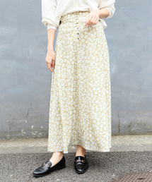 LOWRYS FARM | ハナクルミボタンＡラインスカート　828989(スカート)