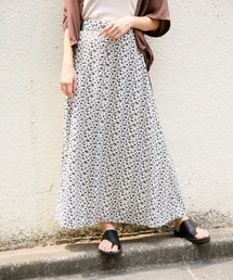 LOWRYS FARM | ハナクルミボタンＡラインスカート　828989(スカート)