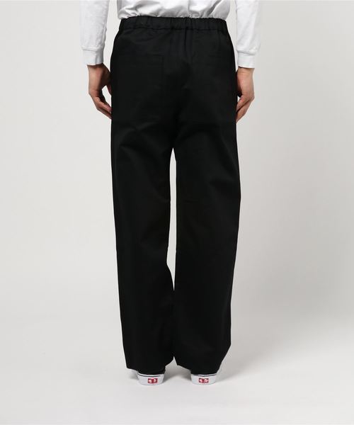 ato（アトウ）の「COTTON CHINOCLOTH DOUBLE ZIP PANTS（チノパンツ・メンズ・ブラック・44/46）」の5枚目の写真