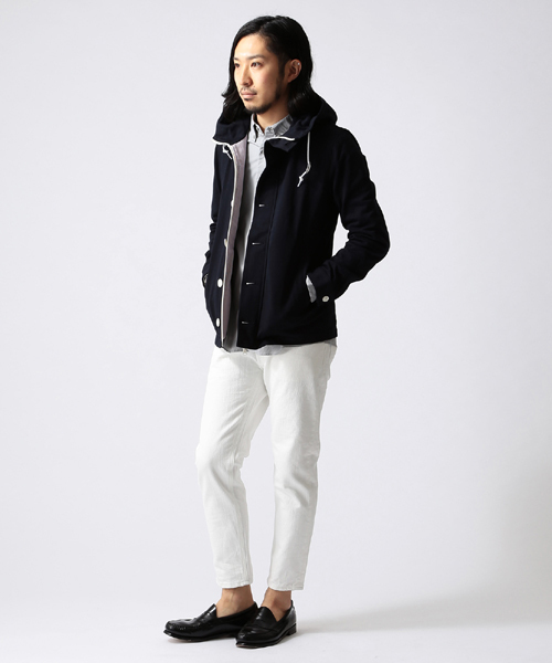 BEAMS（ビームス）の「○BEAMS / 美脚 アンクルデニム（デニムパンツ・メンズ・ホワイト/ブラック/インディゴブルー・X-LARGE/SMALL/MEDIUM/LARGE）」の15枚目の写真