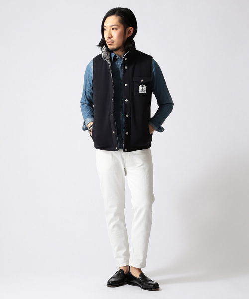 BEAMS（ビームス）の「○BEAMS / 美脚 アンクルデニム（デニムパンツ・メンズ・ホワイト/ブラック/インディゴブルー・X-LARGE/SMALL/MEDIUM/LARGE）」の17枚目の写真