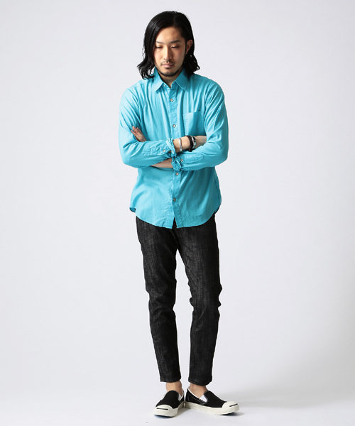 BEAMS（ビームス）の「○BEAMS / 美脚 アンクルデニム（デニムパンツ・メンズ・ホワイト/ブラック/インディゴブルー・X-LARGE/SMALL/MEDIUM/LARGE）」の12枚目の写真