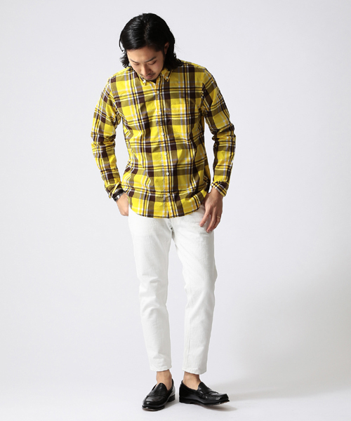 BEAMS（ビームス）の「○BEAMS / 美脚 アンクルデニム（デニムパンツ・メンズ・ホワイト/ブラック/インディゴブルー・X-LARGE/SMALL/MEDIUM/LARGE）」の14枚目の写真