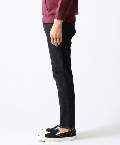 BEAMS（ビームス）の「○BEAMS / 美脚 アンクルデニム（デニムパンツ・メンズ・ホワイト/ブラック/インディゴブルー・X-LARGE/SMALL/MEDIUM/LARGE）」の7枚目の写真