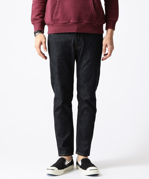 BEAMS（ビームス）の「○BEAMS / 美脚 アンクルデニム（デニムパンツ・メンズ・ホワイト/ブラック/インディゴブルー・X-LARGE/SMALL/MEDIUM/LARGE）」の8枚目の写真