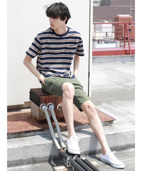 CRAFT STANDARD BOUTIQUE(クラフトスタンダードブティック)の「ショート丈カーゴパンツ○(カーゴパンツ・メンズ・ベージュ/ネイビー/カーキ・LL/S/M/L)」の20枚目の写真