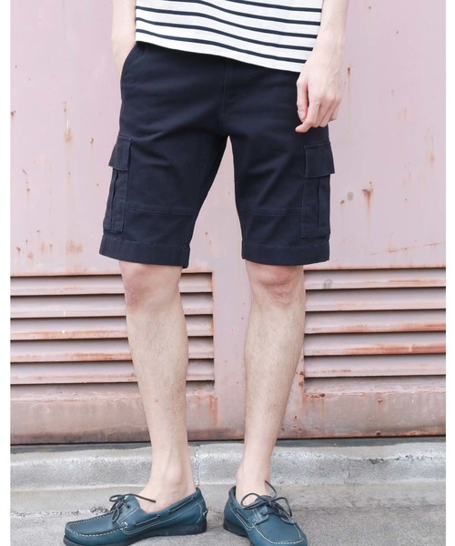 CRAFT STANDARD BOUTIQUE(クラフトスタンダードブティック)の「ショート丈カーゴパンツ○(カーゴパンツ・メンズ・ベージュ/ネイビー/カーキ・LL/S/M/L)」の3枚目の写真