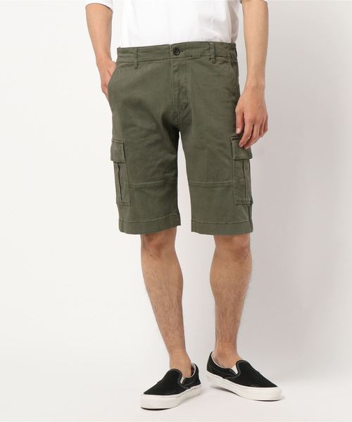 CRAFT STANDARD BOUTIQUE(クラフトスタンダードブティック)の「ショート丈カーゴパンツ○(カーゴパンツ・メンズ・ベージュ/ネイビー/カーキ・LL/S/M/L)」の4枚目の写真