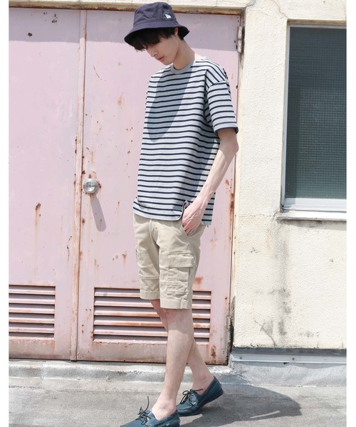 CRAFT STANDARD BOUTIQUE(クラフトスタンダードブティック)の「ショート丈カーゴパンツ○(カーゴパンツ・メンズ・ベージュ/ネイビー/カーキ・LL/S/M/L)」の6枚目の写真