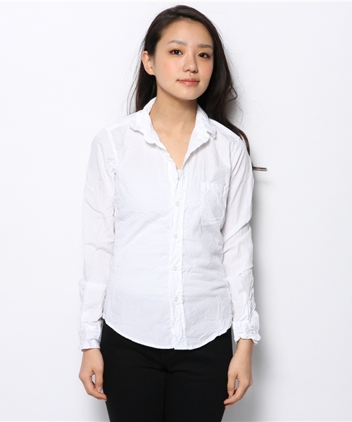 The SAZABY LEAGUE SELECT(ザサザビーリーグセレクト)の「Frank&Eileen BARRY/WTP(シャツ/ブラウス・レディース・ホワイト・SMALL/MEDIUM/XX-SMALL)」の2枚目の写真