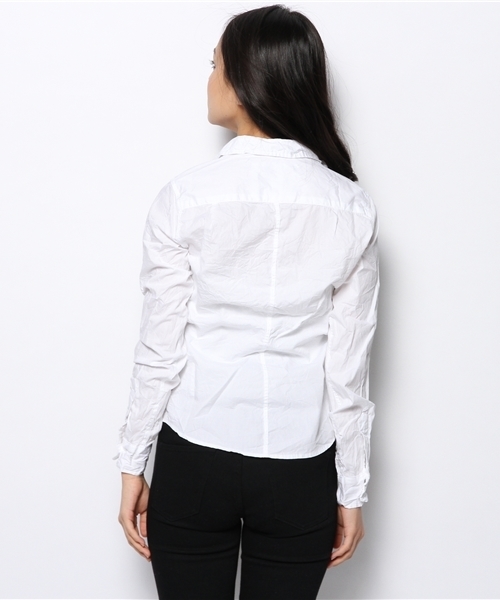The SAZABY LEAGUE SELECT(ザサザビーリーグセレクト)の「Frank&Eileen BARRY/WTP(シャツ/ブラウス・レディース・ホワイト・SMALL/MEDIUM/XX-SMALL)」の4枚目の写真