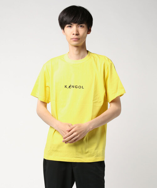 KANGOL（カンゴール）の「【KANGOL/カンゴール】プリントTシャツ（Tシャツ/カットソー・メンズ・ホワイト/ブラック/グレー/ベージュ/グリーン/ネイビー/イエロー/ピンク/レッド/オレンジ/パープル・SMALL/MEDIUM/LARGE/X-LARGE）」の9枚目の写真