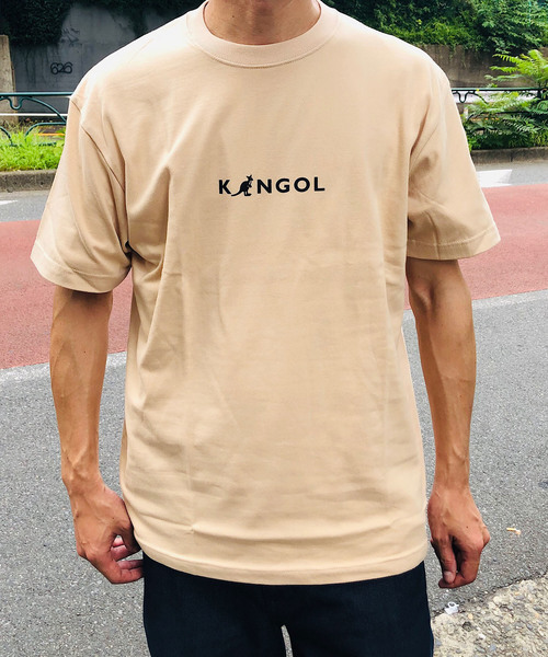 KANGOL（カンゴール）の「【KANGOL/カンゴール】プリントTシャツ（Tシャツ/カットソー・メンズ・ホワイト/ブラック/グレー/ベージュ/グリーン/ネイビー/イエロー/ピンク/レッド/オレンジ/パープル・SMALL/MEDIUM/LARGE/X-LARGE）」の6枚目の写真