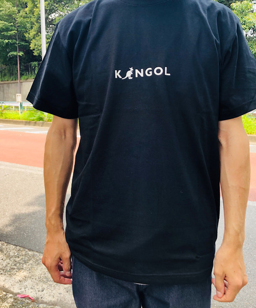 KANGOL（カンゴール）の「【KANGOL/カンゴール】プリントTシャツ（Tシャツ/カットソー・メンズ・ホワイト/ブラック/グレー/ベージュ/グリーン/ネイビー/イエロー/ピンク/レッド/オレンジ/パープル・SMALL/MEDIUM/LARGE/X-LARGE）」の8枚目の写真