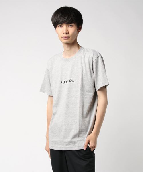 KANGOL（カンゴール）の「【KANGOL/カンゴール】プリントTシャツ（Tシャツ/カットソー・メンズ・ホワイト/ブラック/グレー/ベージュ/グリーン/ネイビー/イエロー/ピンク/レッド/オレンジ/パープル・SMALL/MEDIUM/LARGE/X-LARGE）」の19枚目の写真