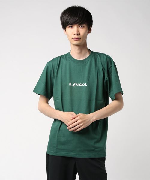 KANGOL（カンゴール）の「【KANGOL/カンゴール】プリントTシャツ（Tシャツ/カットソー・メンズ・ホワイト/ブラック/グレー/ベージュ/グリーン/ネイビー/イエロー/ピンク/レッド/オレンジ/パープル・SMALL/MEDIUM/LARGE/X-LARGE）」の17枚目の写真