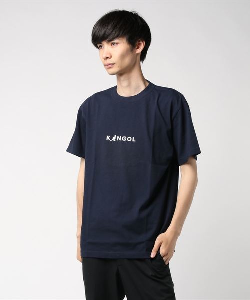 KANGOL（カンゴール）の「【KANGOL/カンゴール】プリントTシャツ（Tシャツ/カットソー・メンズ・ホワイト/ブラック/グレー/ベージュ/グリーン/ネイビー/イエロー/ピンク/レッド/オレンジ/パープル・SMALL/MEDIUM/LARGE/X-LARGE）」の16枚目の写真