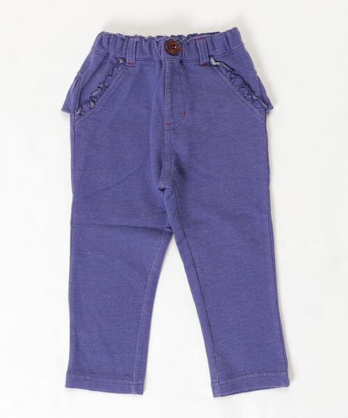 RAGMART（ラグマート）の「裏毛フリルパンツ（その他パンツ・キッズ・ネイビー/カーキ/グレー・110cm/100cm/120cm/130cm）」の3枚目の写真