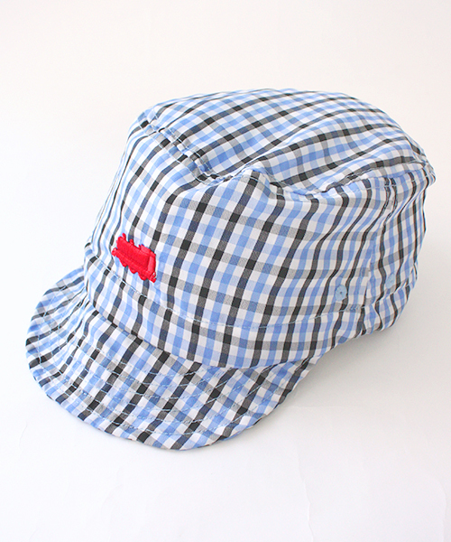 CIAOPANIC TYPY（チャオパニックティピー）の「きかんしゃトーマス コラボキャップ(KIDS)（キャップ・キッズ・ベージュ/ブルー/ネイビー/イエロー/ピンク/レッド/チェック・FREE）」の7枚目の写真