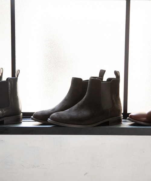 GLOBAL WORK（グローバルワーク）の「らくっションサイドゴア/849440（ブーツ・レディース・ブラック/ダークブラウン/ブラック系その他・SMALL/MEDIUM/LARGE）」の8枚目の写真