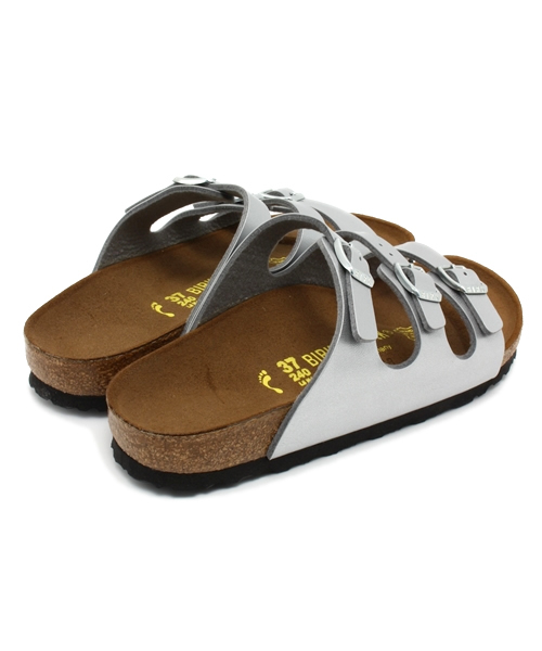 BIRKENSTOCK(ビルケンシュトック)の「※再入荷※■ZOZO限定■【メタリック】FLORIDA BF Silver(WOMEN)(サンダル・レディース・シルバー・38/36/35/37/39)」の10枚目の写真