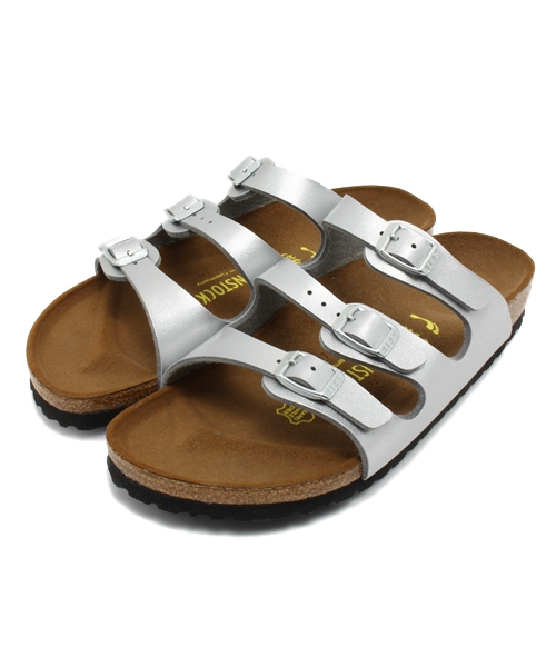 BIRKENSTOCK(ビルケンシュトック)の「※再入荷※■ZOZO限定■【メタリック】FLORIDA BF Silver(WOMEN)(サンダル・レディース・シルバー・38/36/35/37/39)」の16枚目の写真