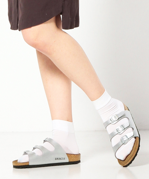 BIRKENSTOCK(ビルケンシュトック)の「※再入荷※■ZOZO限定■【メタリック】FLORIDA BF Silver(WOMEN)(サンダル・レディース・シルバー・38/36/35/37/39)」の21枚目の写真