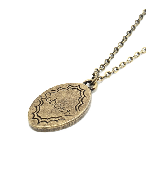 Subciety(サブサエティ)の「METAL NECKLACE -Guadalupe-(ネックレス・メンズ・アンティークシルバー/アンティークゴールド/ブラック/シルバー/ゴールド・FREE)」の13枚目の写真