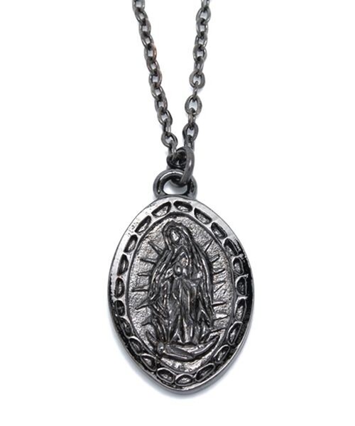 Subciety(サブサエティ)の「METAL NECKLACE-Guadalupe-(ネックレス・メンズ・アンティークシルバー/アンティークゴールド/ブラック/シルバー/ゴールド・FREE)」の17枚目の写真
