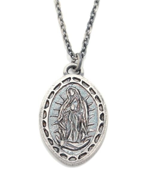 Subciety(サブサエティ)の「METAL NECKLACE-Guadalupe-(ネックレス・メンズ・アンティークシルバー/アンティークゴールド/ブラック/シルバー/ゴールド・FREE)」の16枚目の写真