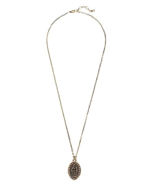 Subciety(サブサエティ)の「METAL NECKLACE-Guadalupe-(ネックレス・メンズ・アンティークシルバー/アンティークゴールド/ブラック/シルバー/ゴールド・FREE)」の14枚目の写真