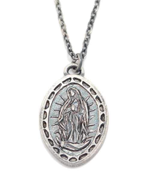 Subciety(サブサエティ)の「METAL NECKLACE -Guadalupe-(ネックレス・メンズ・アンティークシルバー/アンティークゴールド/ブラック/シルバー/ゴールド・FREE)」の8枚目の写真