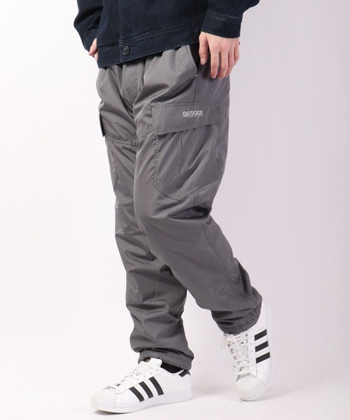 OUTDOOR PRODUCTS APPAREL(アウトドアプロダクツアパレル)の「OUTDOOR 裏ボア 暖か ポリエステルリップ カーゴパンツ(カーゴパンツ・メンズ・ブラック/オリーブ/グレー/ベージュ/ブラウン/ダークカーキ・L/LL/M)」の13枚目の写真