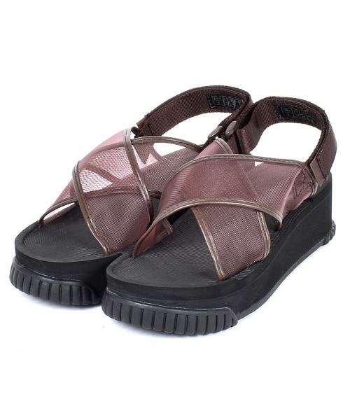 SHAKA（シャカ）の「2020年モデル【SHAKA / シャカ】FIESTA PLATFORM MESH（サンダル・レディース・ブラック/ベージュ/ブラウン・4/6/5/7）」の3枚目の写真